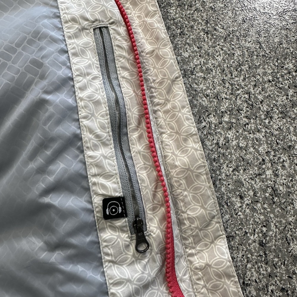 Columbia Jacket Womens L Grey 3 in 1 Interchange Waterproof Fleece Lined - Picture 13 of 14